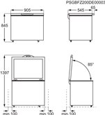 AEG AHB520E1LW LowFrost Vrieskist 8