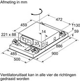 Siemens LR96CAQ20 iQ500 plafond afzuigkap 9