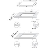 Whirlpool WB B4877 NE Inbouw Inductiekookplaat 2