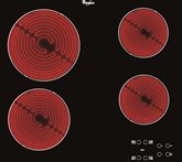 Whirlpool AKT 8090/NE keramische kookplaat 1