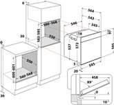 Whirlpool AKZ9 6240 NB inbouw solo oven 2