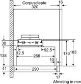 Siemens LI63LA526 iQ100 vlakscherm afzuigkap 8