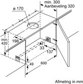 Siemens LI97SA531 iQ300 vlakscherm afzuigkap 2