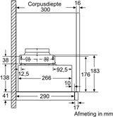 Siemens LI64MB521 iQ100 vlakscherm afzuigkap 7