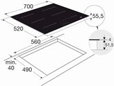 ATAG HI07471EV Inductie Kookplaat 2