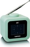 Lenco CR-620 - Wekkerradio met DAB+ en AUX-uitgang Groen 4