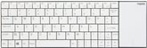 Rapoo E2710 Wireless Multimedia Touchpad Keyboard wit 1