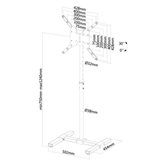 Neomounts by Newstar NS-FS100B vloerstandaard  3