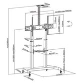 Neomounts PLASMA-M1950E verrijdbaar meubel   3