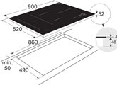 ETNA KIF890ZT Inductiekookplaat  2