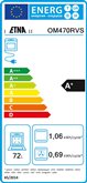 ETNA OM470RVS inbouw oven 8