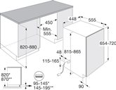 Etna VW47SM volledig geintegreerde vaatwasser 2