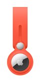 Apple AirTag leren hanger orange 1