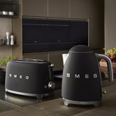 SMEG TSF01BLMEU Broodrooster 50's Style - Mat Zwart 10