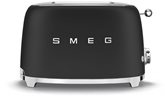 SMEG TSF01BLMEU Broodrooster 50's Style - Mat Zwart 2