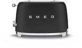 SMEG TSF01BLMEU Broodrooster 50's Style - Mat Zwart 3