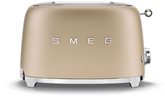 SMEG TSF01CHMEU 50's Style Broodrooster - Champagne 2
