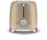 SMEG TSF01CHMEU 50's Style Broodrooster - Champagne 6