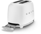 SMEG TSF01WHMEU Broodrooster 50's Style - Mat Wit 8