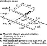 BOSCH PKE611CA3E Serie 2 Opbouw Elektrische Kookplaat 2
