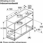 Bosch DBB97AM60 Serie 6 geintegreerde afzuigkap 6