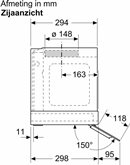 Bosch DBB97AM60 Serie 6 geintegreerde afzuigkap 2