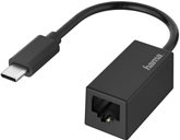 Hama Netwerk adapter, USB-C - LAN gigabit 1