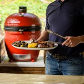 Kamado Joe Big Joe III stand-alone houtskool barbecue 21