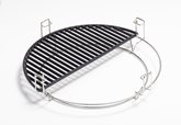 Kamado Joe Half Moon Cast Iron Cooking Grate - Big Joe ®  2