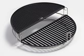 Kamado Joe Half Moon Cast Iron Cooking Grate - Big Joe ®  3
