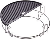 Kamado Joe Half Moon Cast Iron Reversible Griddle - Classic Joe ®  3