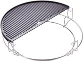 Kamado Joe Half Moon Cast Iron Reversible Griddle - Big Joe ®  3