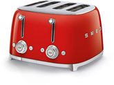 SMEG TSF03RDEU 50's Style Broodrooster - Rood 1