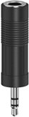 Hama Audioadapter 3,5-mm-jack-stekker - 6,3-mm-jack-koppeling 1