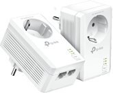 TP-Link AV1000 2-poorts Gigabit Passthrough Powerline Starterset 1