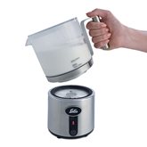 Solis 869 Cremalatte Elektrische Melkopschuimer - Zilver 2