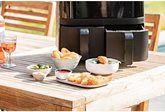 FRITEL 8180 SnackTastic DUO Airfryer - Heteluchtfriteuse 5