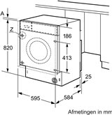 Siemens WK14D543EU iQ500 inbouw was-droogcombinatie 4
