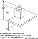 Siemens LC96BHM50M iQ300 extraKlasse Wandschouwkap 7