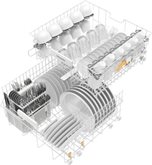 Miele G 5132 brws vrijstaande vaatwasser 4