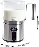 Solis 869 Cremalatte Elektrische Melkopschuimer - Zilver 15