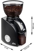 Solis 1662 Scala Zero Static Koffiemolen Elektrisch - Koffiemaler - Zwart 6