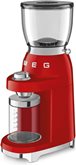 SMEG CGF11RDEU Koffiemolen 50's Style - Rood  2