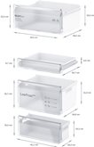 BOSCH KIV86NSE0 Serie 2 Inbouw Koel-vriescombinatie 10