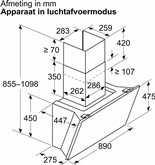 Siemens iQ700 wandschouwkap 3