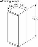 Siemens KI81RNSE0 iQ700 inbouw koelkast 2