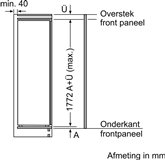 Siemens KI81RNSE0 iQ700 inbouw koelkast 8