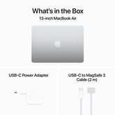 Apple Macbook Air 13 inch M3 chip (8 core CPU/10 core GPU) 16GB/512GB Zilver (2024) 9