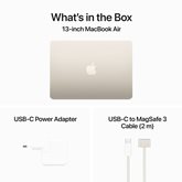 Apple Macbook Air 13 inch M3 chip (8 core CPU/10 core GPU) 16GB/512GB Sterrenlicht (2024) 9
