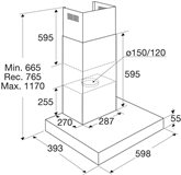 ETNA AB360ZT Wandschouw afzuigkap 2